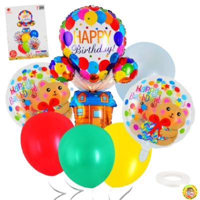 Комплект Балони "HAPPY BIRTHDAY" /7 броя/