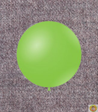 Балон латекс пастел, гигант - светло зелен, 83см, 1бр., G220 18
