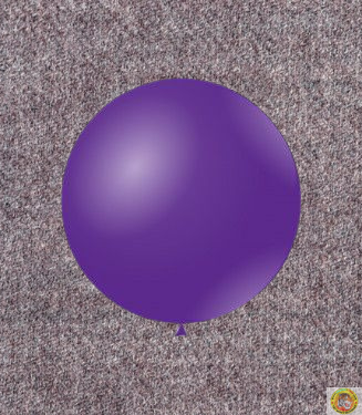 Балон латекс пастел, гигант - лилав, 83см, 1бр., G220 84