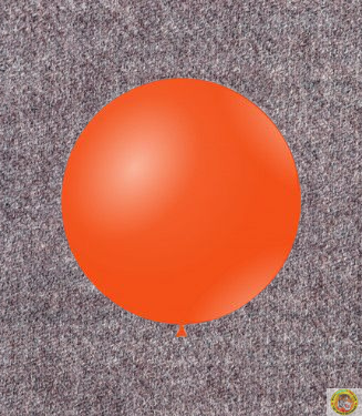 Балон латекс пастел, гигант - оранжев, 83см, 1бр., G220 14