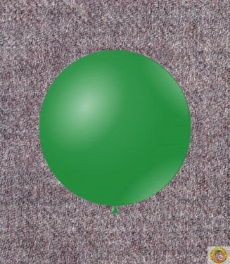 Балон латекс пастел, гигант - зелен, 83см, 1бр., G220 22