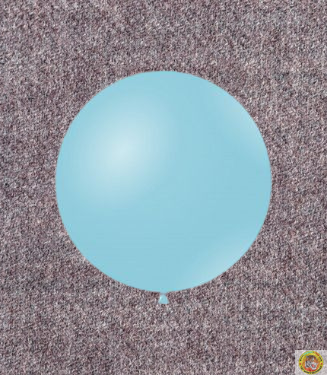 Балон латекс пастел, гигант - бебешко син, 83см, 1бр., G220 39