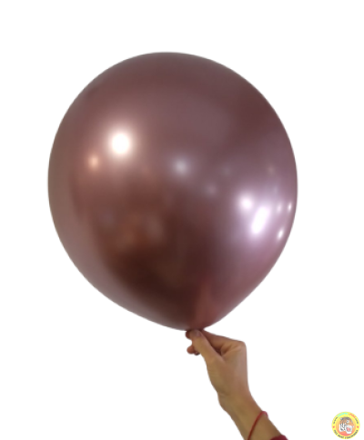 Балони Хром, розово , 38см,10бр. GC150 91