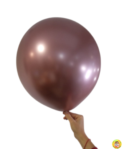 Балони Хром,розово, 38см, 25бр. GC150 91