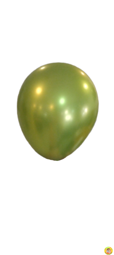 Балони Хром, лайм, 100бр., 5", 13см, SLC5 122